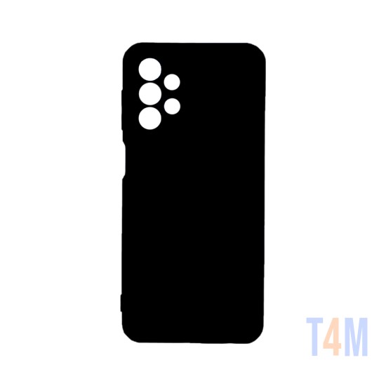 Capa de Silicone com Moldura de Câmera para Samsung Galaxy A23 4g Preto